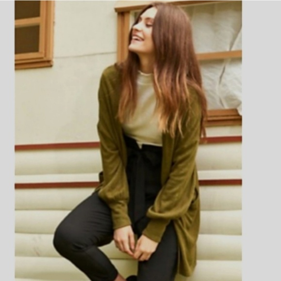 Sweaters - SOLD OUT 04489 Lantern Sleeve Cardigan